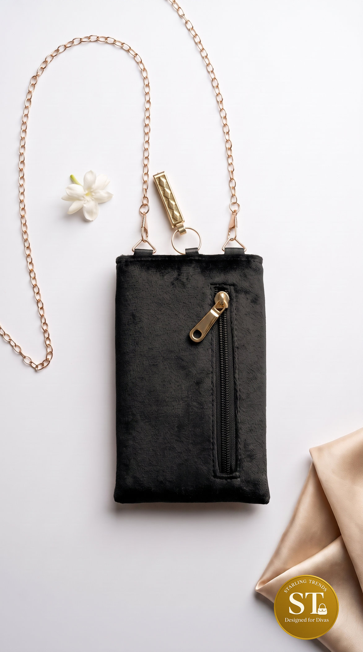 HEXA STORY PHONE SLING (BLACK) - Image 2