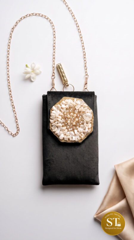 HEXA STORY PHONE SLING (BLACK)