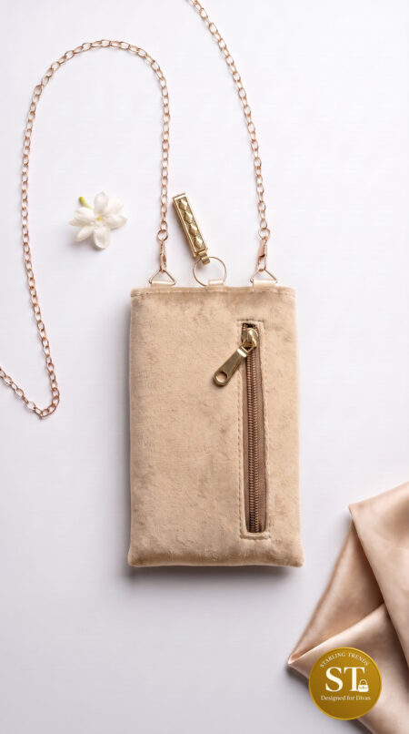 HEXA STORY PHONE SLING (CREME)