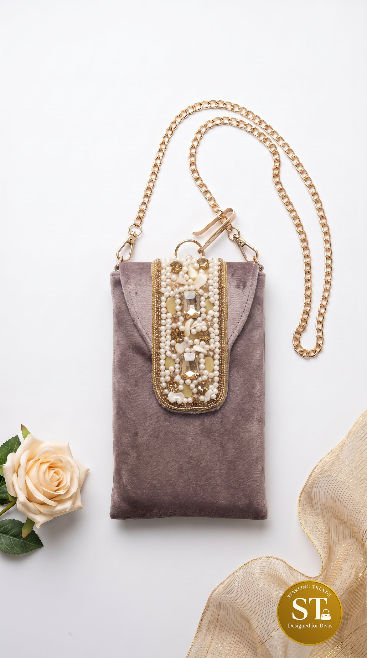 MAANG TIKA PHONE SLING (LAVENDER)