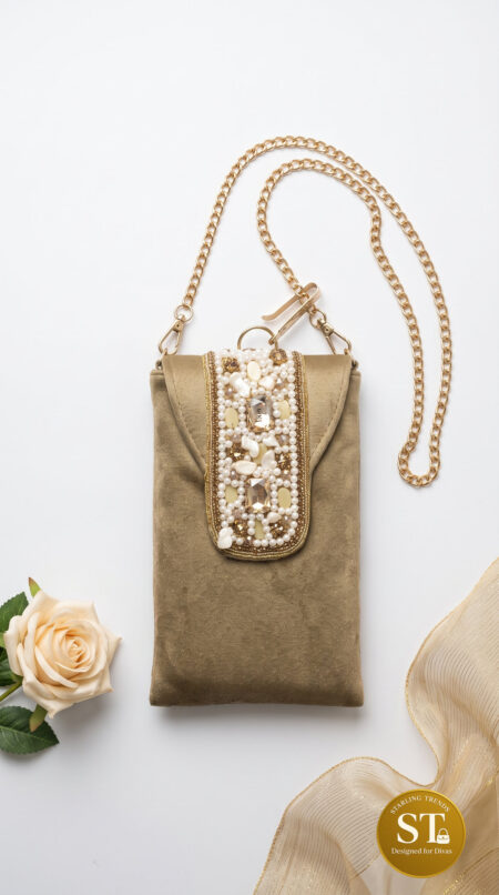 MAANG TIKA PHONE SLING (BEIGE)