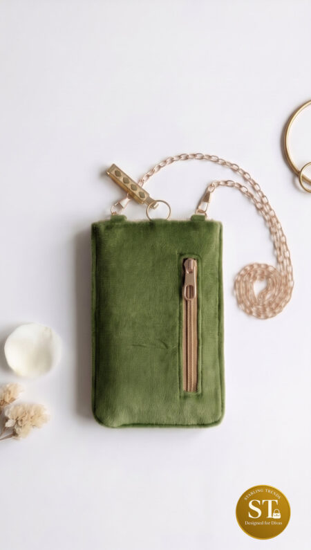 JAIMALA PHONE SLING (GREEN)