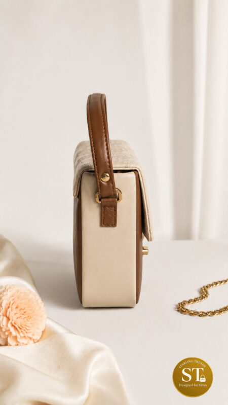 COACH INSPIRED LAUTICE SLING BAG (TAN)