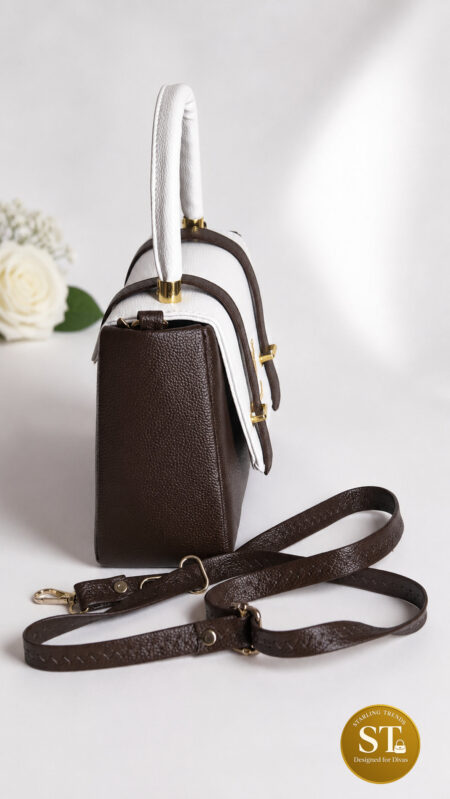 LV INSPIRED Metro Elegance SLING BAG (BROWN)