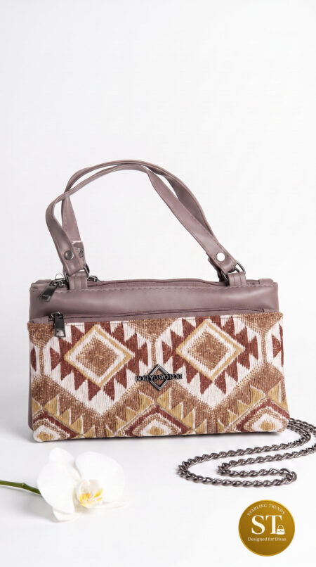 DIANA TRIBAL SLING BAG (PINK)