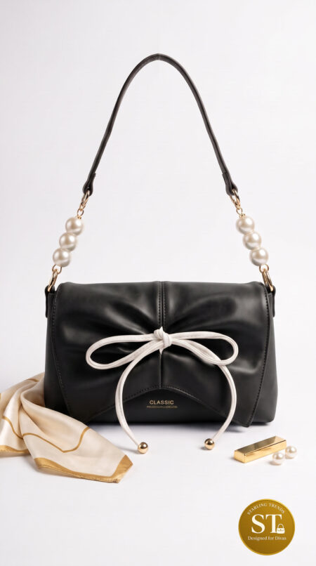 KOREAN BOW SLING BAG 2.0 (BLACK)