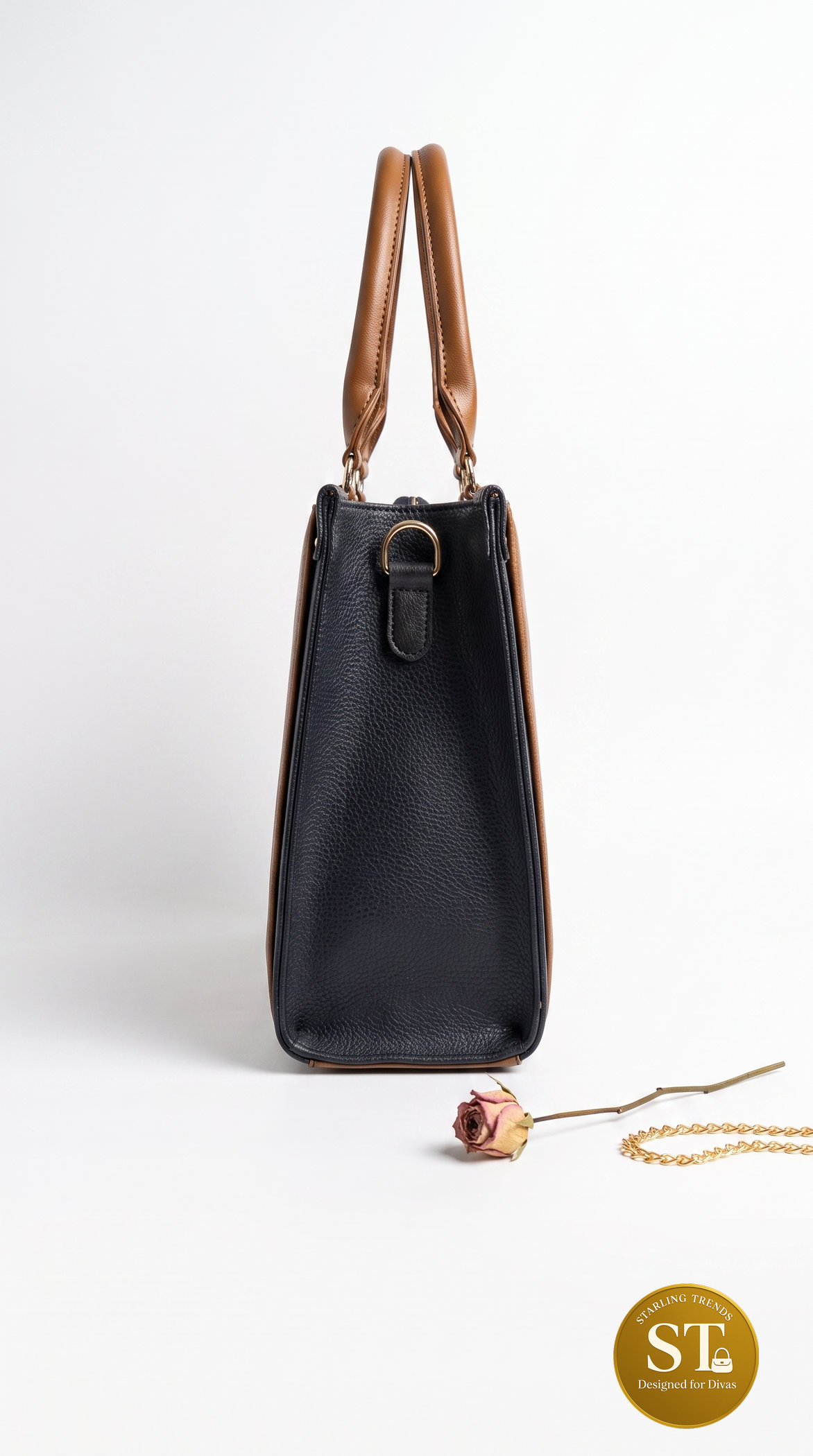 BLACK SAFFRON SABLE TOTE - Image 2