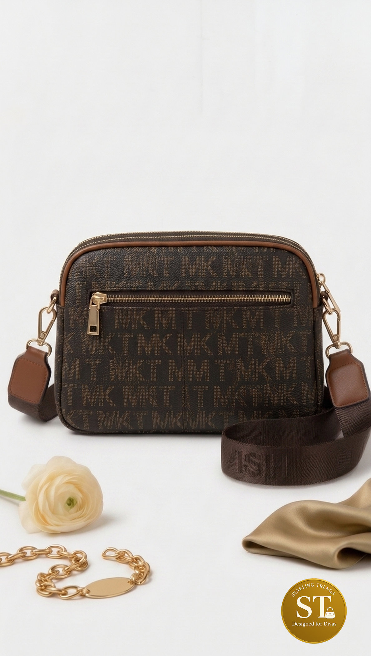 Urban Emblem (4 ZIPPER) SLING BAG MK - Image 4