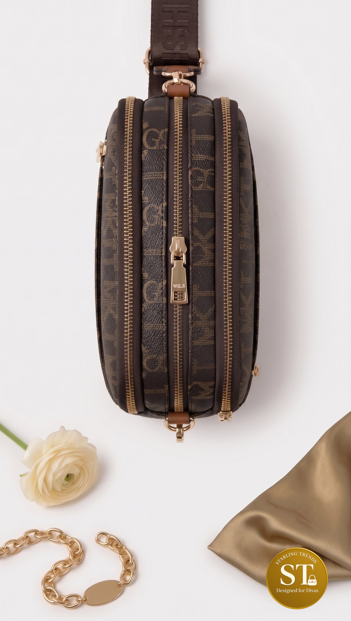 Urban Emblem (4 ZIPPER) SLING BAG MK - Image 3