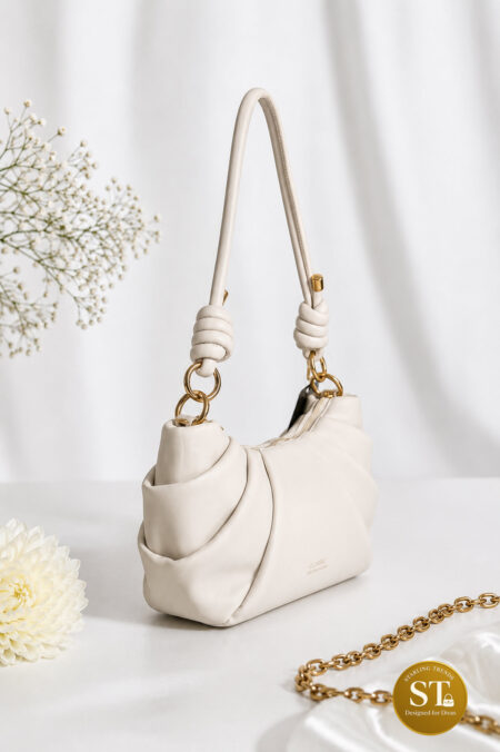 KNOT HORIZON SLING BAG (APRICOT)