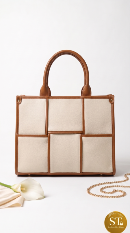 DUAL CARM CHEQUE TOTE