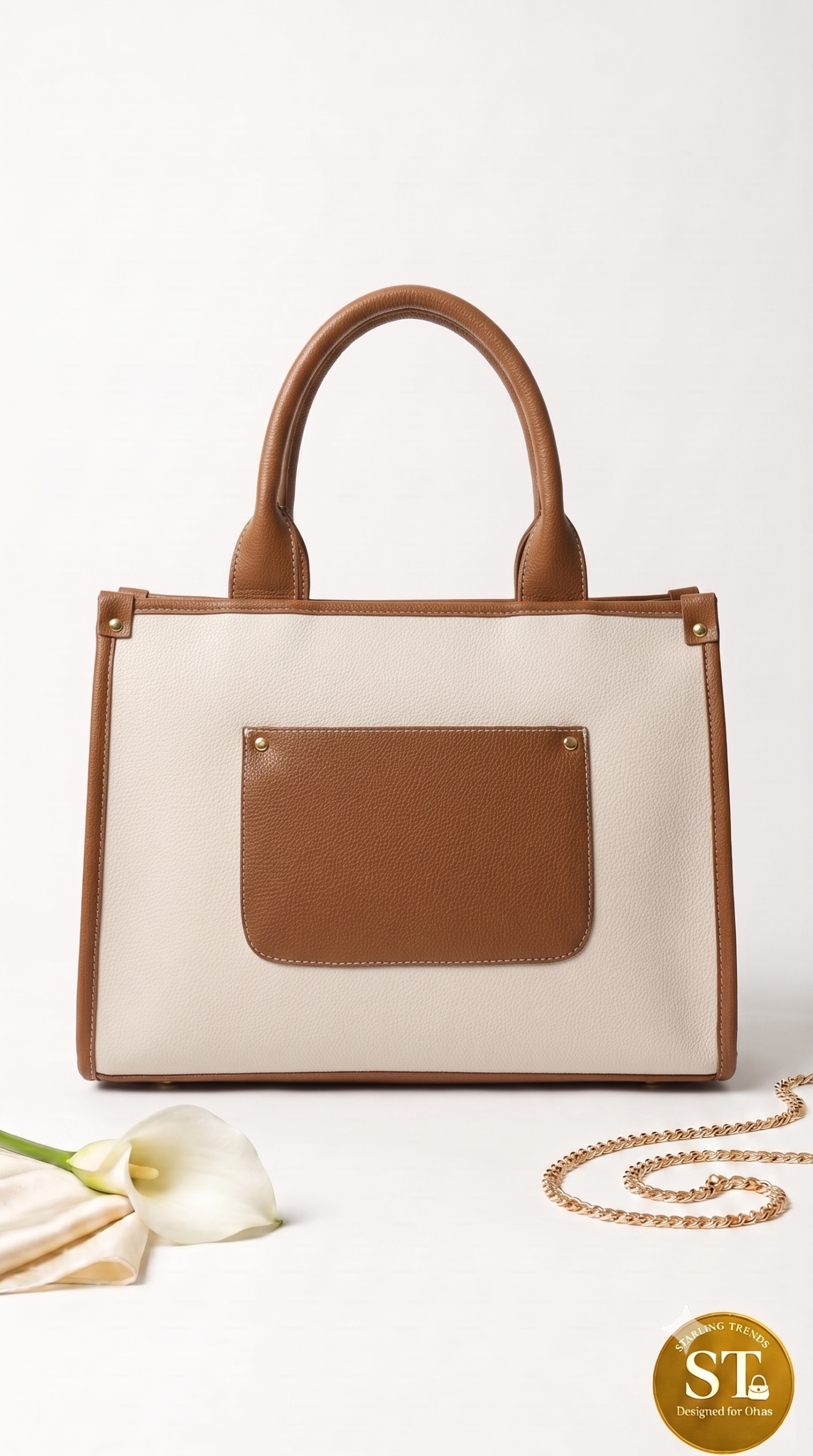 DUAL CARM CHEQUE TOTE - Image 3