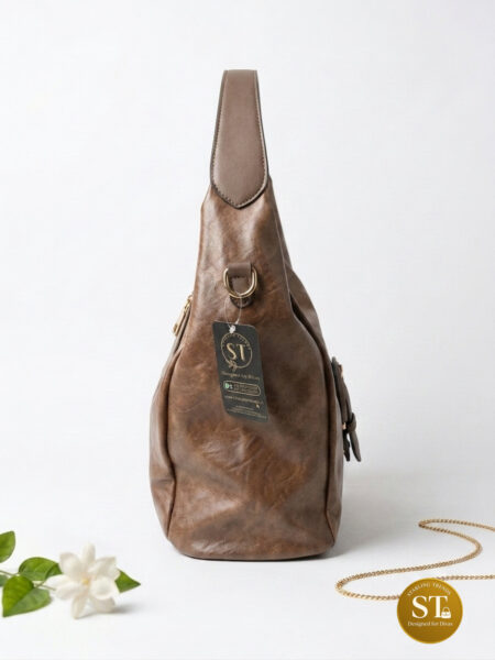 Hazel Hobo Buckle Tote