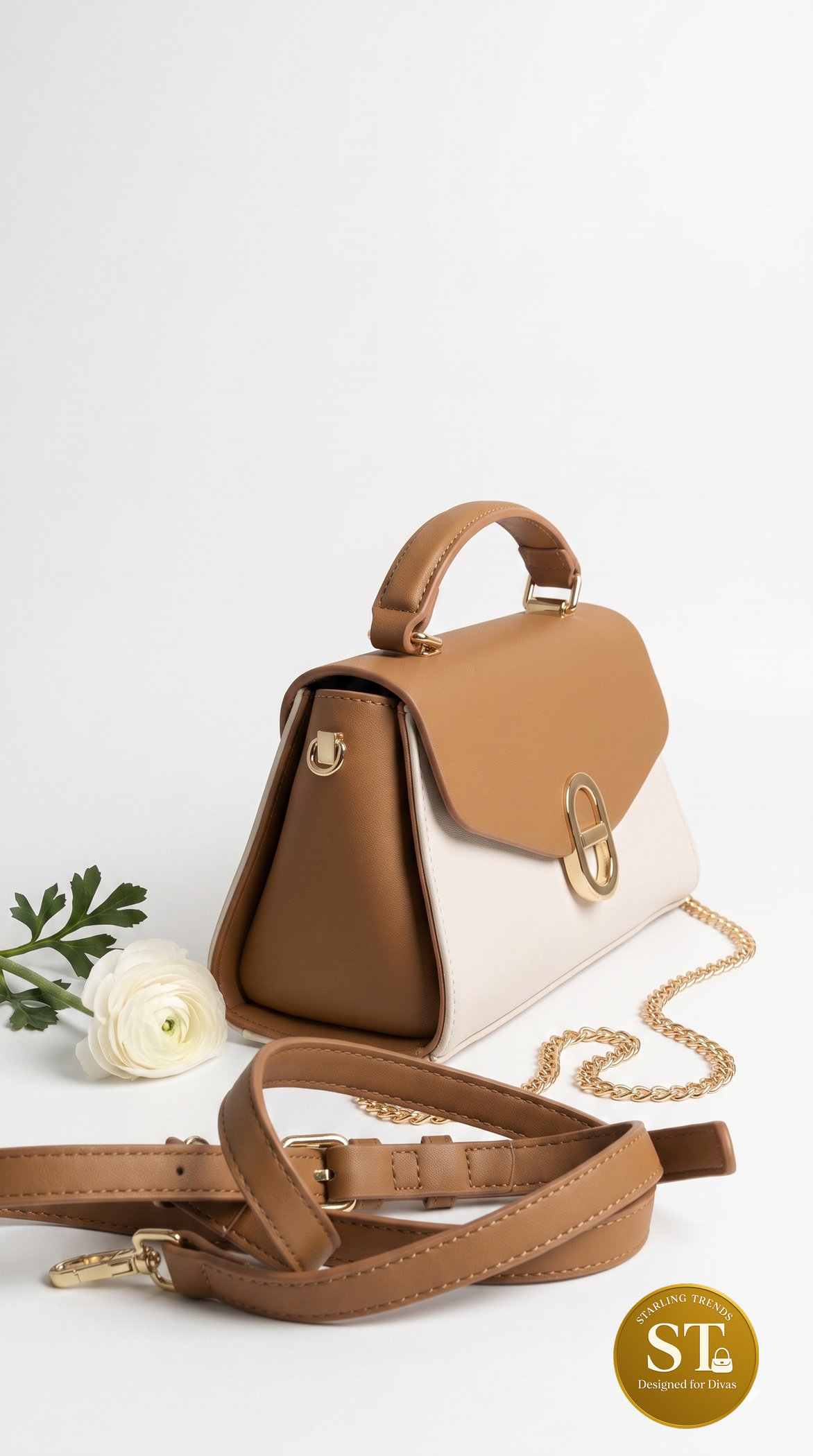 Duo Royale Sling bag (brown) - Image 2