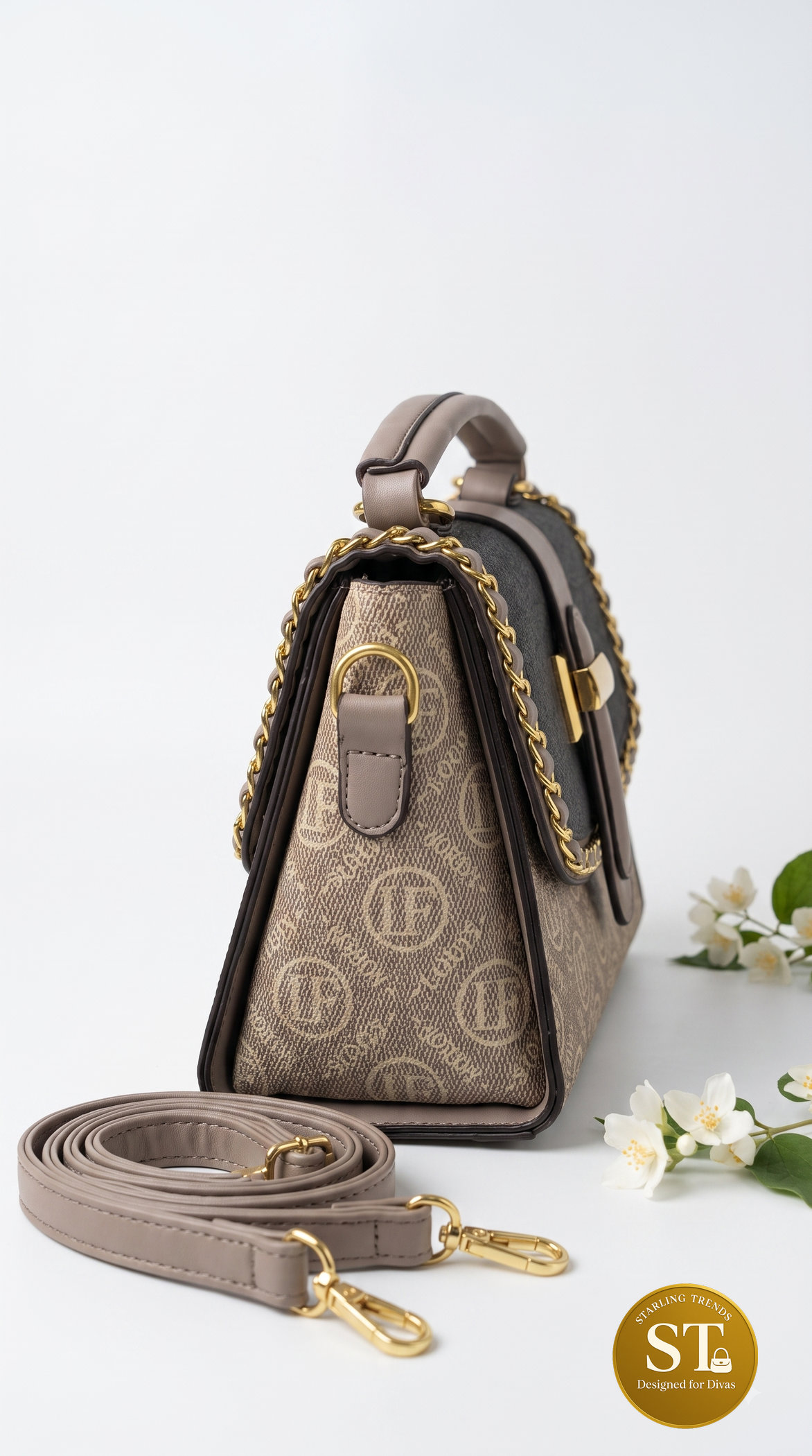 Mocha Majest Sling Bag (brown) - Image 2