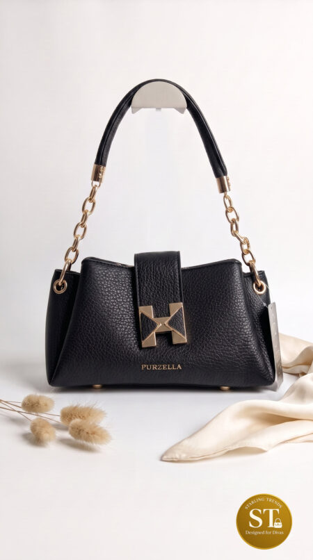 Triangle Luxe Sling Bag (brown)