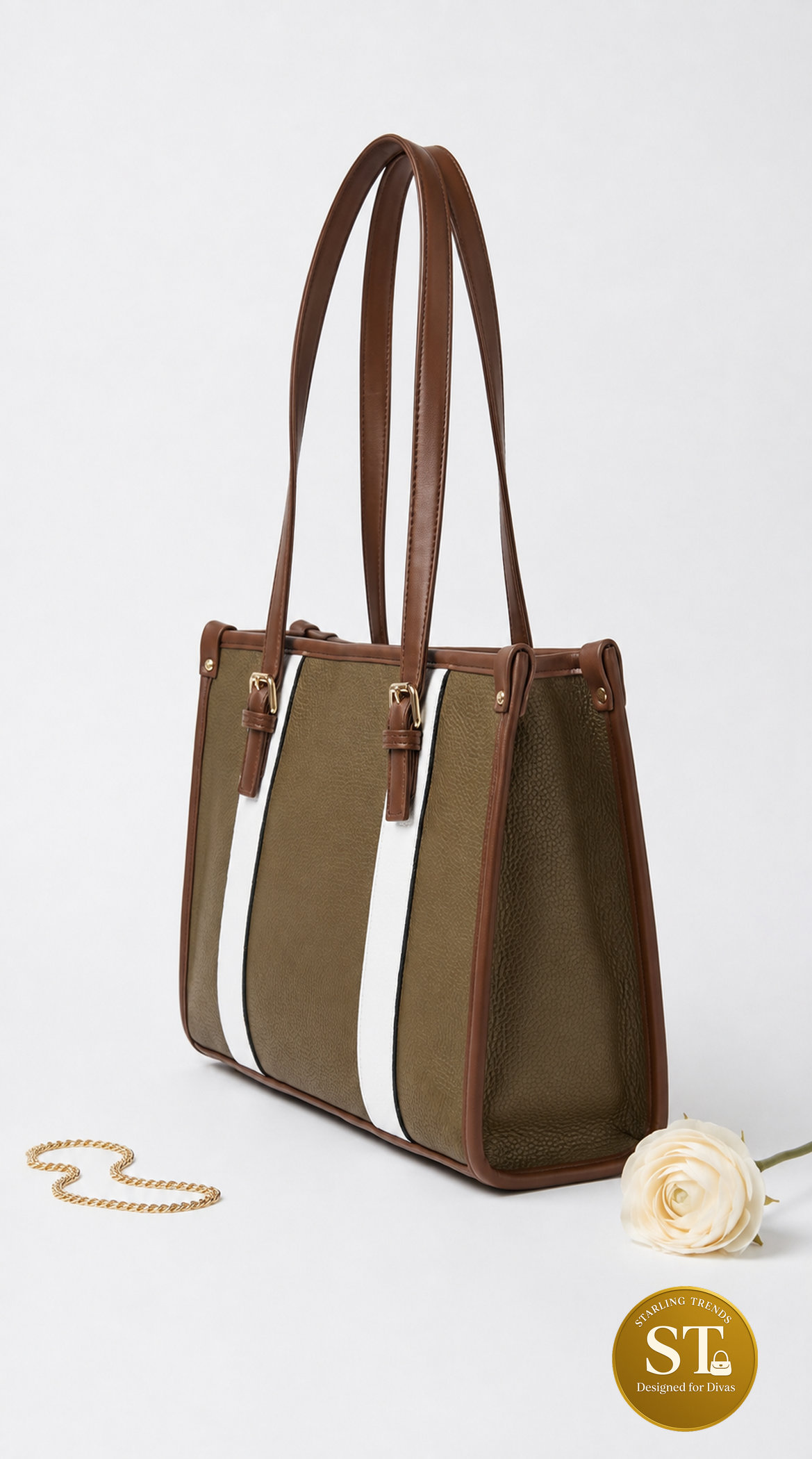 Olive Executive Tote - Image 2
