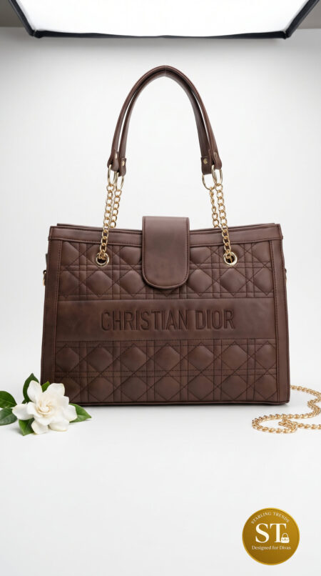 CHRISTIAN DIOR INSPIRED Luxe Tote