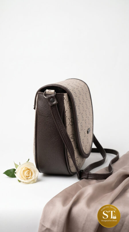 Vintage Saddle SLING BAG (CREME)