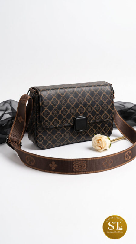 Mocha Prism SLING BAG (BROWN)