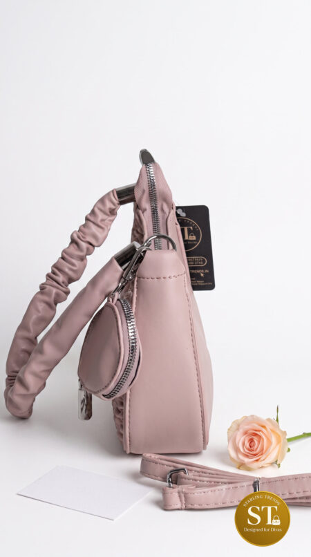 LUNA TWIST SLING BAG (PINK)