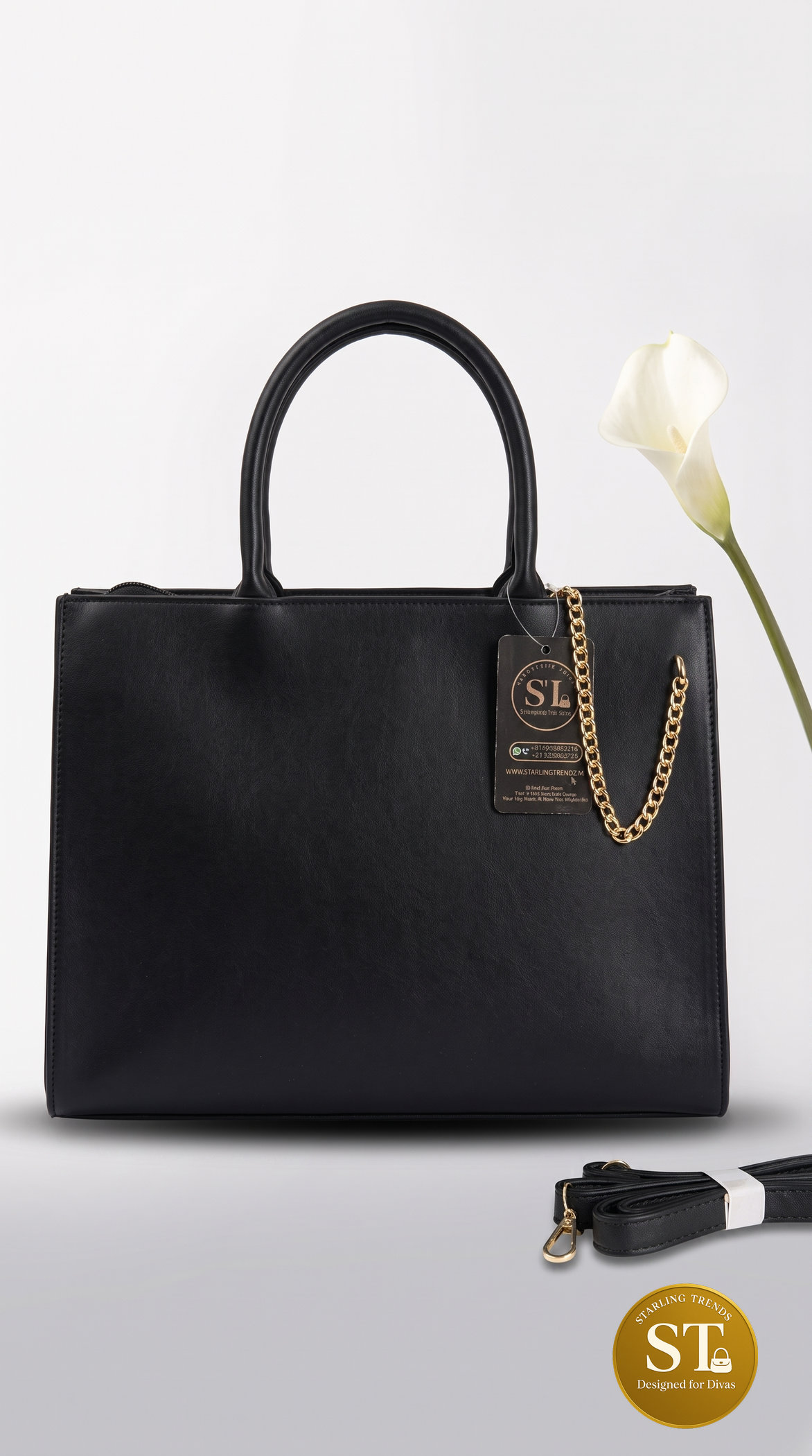 SHADOW ECLIPSE TOTE BAG - Image 3