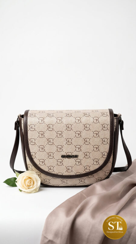 Vintage Saddle SLING BAG (CREME)