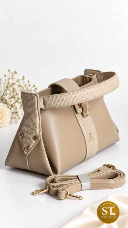 Cedar Grace HANDBAG (BEIGE)