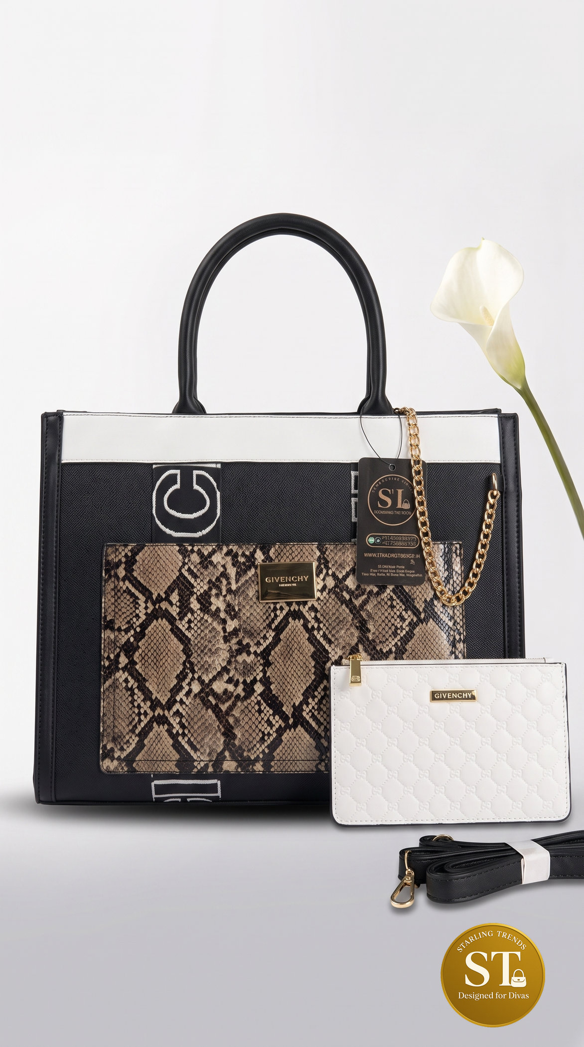 SHADOW ECLIPSE TOTE BAG - Image 4