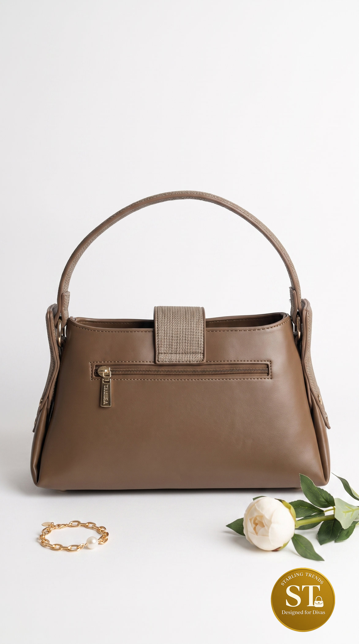 Cedar Grace HANDBAG (BROWN) - Image 3