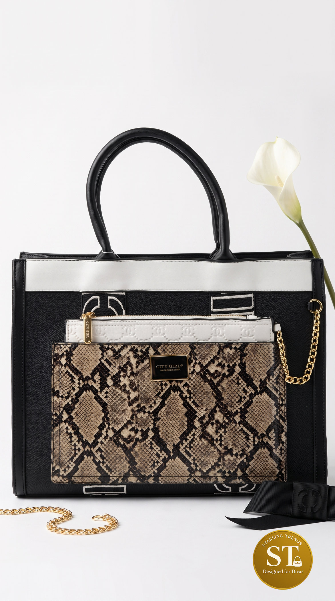 SHADOW ECLIPSE TOTE BAG