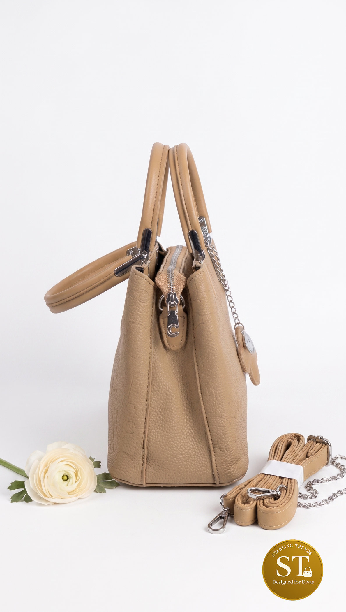 DIOR INSPIRED SMILEY MUSE (BEIGE) - Image 2
