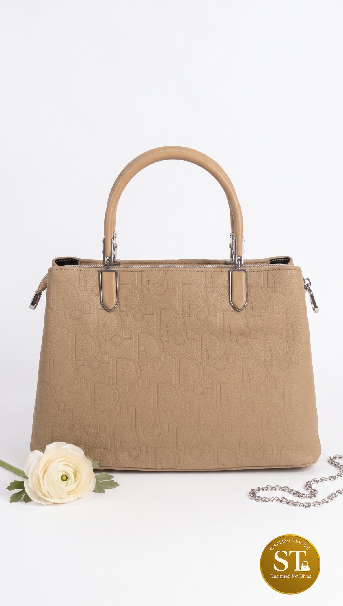 DIOR INSPIRED SMILEY MUSE (BEIGE) - Image 3