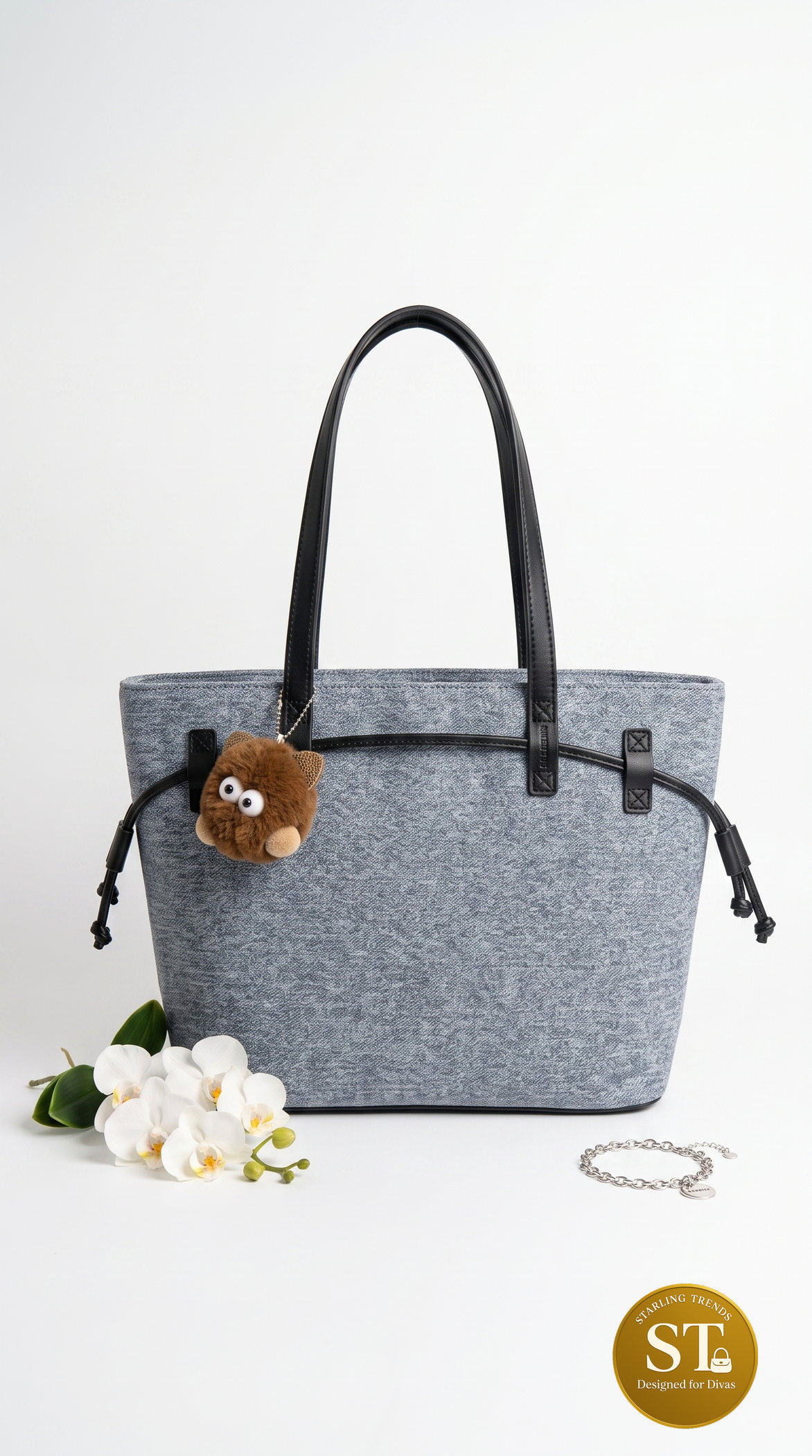 DENIM DUSK TOTE - Image 3