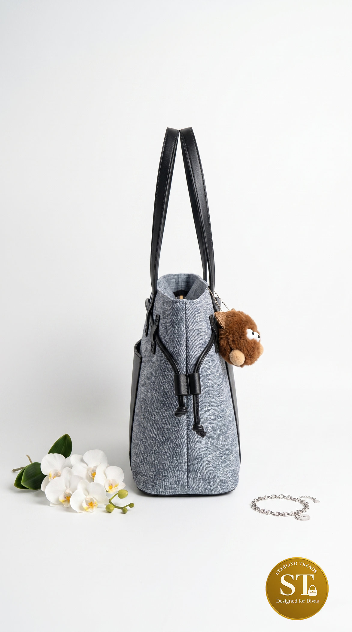DENIM DUSK TOTE - Image 2