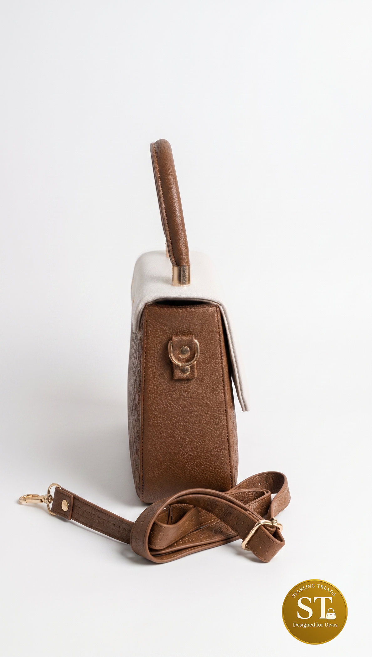 COACH INSPIRED Diva Duo SLING BAG (TAN) - Image 2
