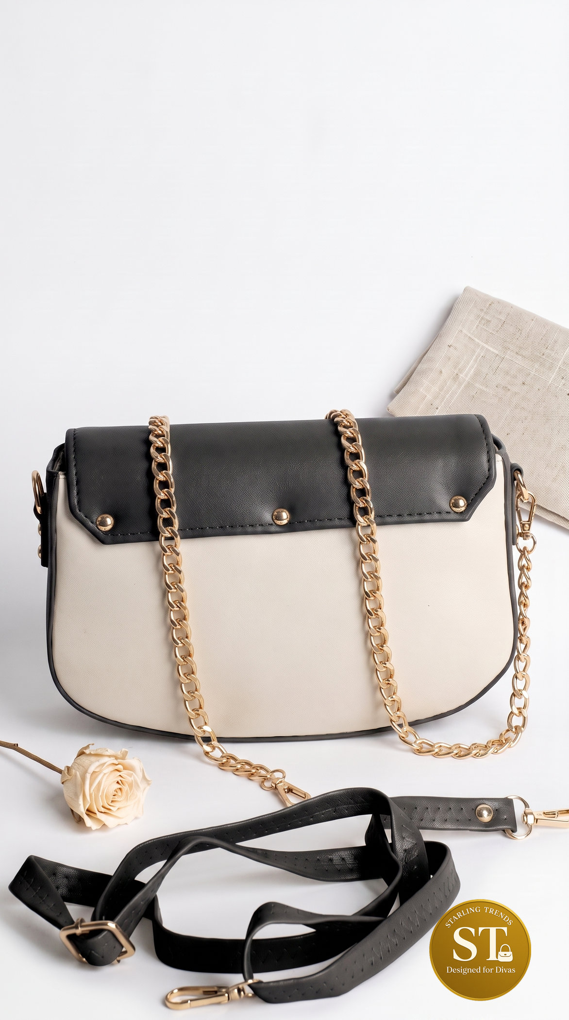 GUCCI INSPIRED Elaris SLING BAG (BLACK) - Image 3