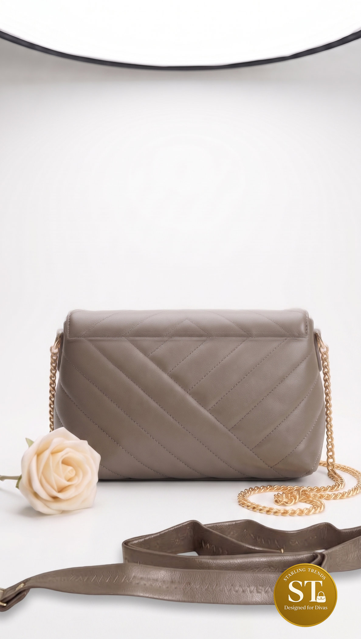 TORRY INSPIRED SERAPHINE SLING BAG (GREY) - Image 3