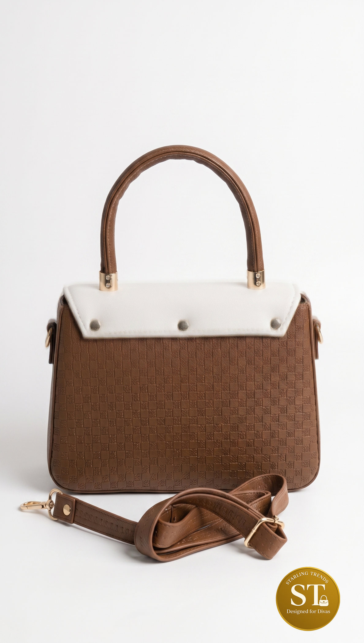 COACH INSPIRED Diva Duo SLING BAG (TAN) - Image 3