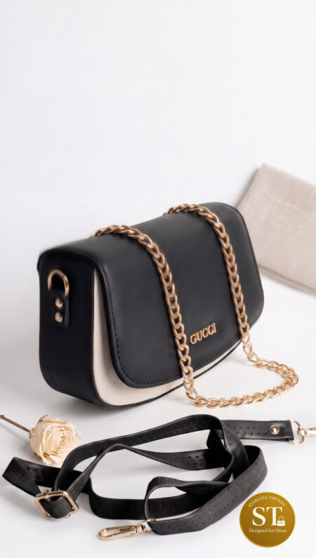 GUCCI INSPIRED Elaris SLING BAG (BLACK)